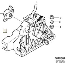 volvo-v70-xc70-wybierak-korpus-zmiany-biegow-manual