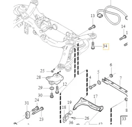 volvo-x90i-xc70-ii-sruba-kolyski-sanek-ramy-belki-tyl