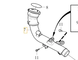 volvo-xc60-xc90-ii-dolot-rura-przewod-intercoolera-oe-31370128