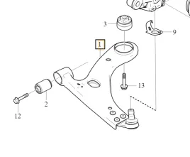 volvo-c40-xc40-wahacz-przedni-lewy-przod-oe-31681840