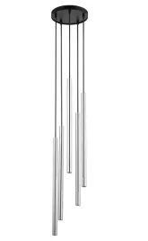 lampa-wiszaca-sopel-lux-5xg9-czarna-srebrna