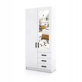 szafa-sigma-b1-1l3sz-z-lustrem-90-cm-biala