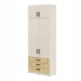 mlodziezowa-szafa-sigma-max-k6-3sz-90-cm-z-szufladami-dab-wotan