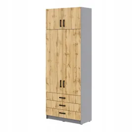 mlodziezowa-szafa-sigma-max-s6-2u3sz-90-cm-z-szufladami-dab-wotan