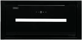 okap-kernau-kbh1360b-timer-led-58cm-meblowy-czarne-szklo-wysoka-wydajnosc