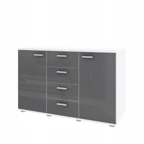 komoda-r2-120cm-bezowy-polysk-kolor-frontow-odcienie-bezu