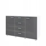 komoda-r2-120cm-bezowy-polysk-kolor-frontow-odcienie-bezu
