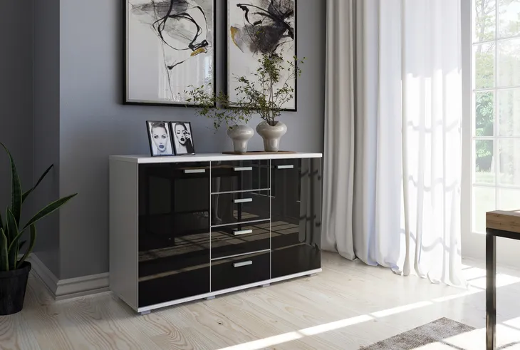 komoda-r2-120cm-bezowy-polysk-glebokosc-mebla-43-cm
