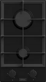 plyta-gazowa-kernau-kgh3212ci-matt-black-emalia