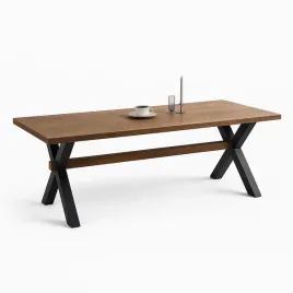 stol-rozkladany-baron-200-350-x100-cm-orzechowy-czarny-elegancki-stylowy