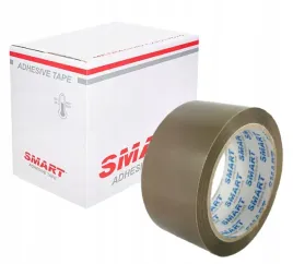 tasma-pakowa-48-100y-klejaca-brazowa-smart-36szt