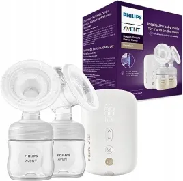 philips-avent-scf398-31-double-elektryczny-laktator-5-workow-2-butelkami