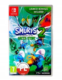 the-smurfs-2-wiezien-zielonego-kamienia-switch-kartridz-polskie-napisy
