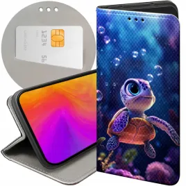etui-z-klapka-do-xiaomi-redmi-note-12-4g-wzory-zolwie-zolwiki-zolw-futeral