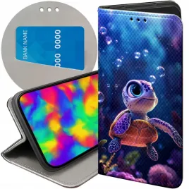 etui-z-klapka-do-xiaomi-redmi-note-14-5g-wzory-zolwie-zolwiki-zolw-futeral