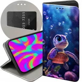 etui-z-klapka-do-iphone-12-mini-wzory-zolwie-zolwiki-zolw-futeral-pokrowiec