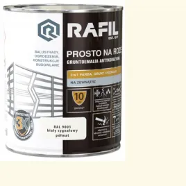 rafil-gruntoemalia-prosto-na-rdze-bialy-sygnalowy-ral-9003-polmat-075l
