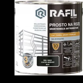 rafil-gruntoemalia-prosto-na-rdze-czarny-gleboki-ral-9005-mat-25l