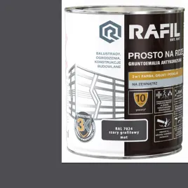rafil-gruntoemalia-prosto-na-rdze-szary-grafitowy-ral-7024-mat-075l