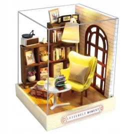 miniaturowy-domek-chwila-z-ksiazka-biblioteka-album