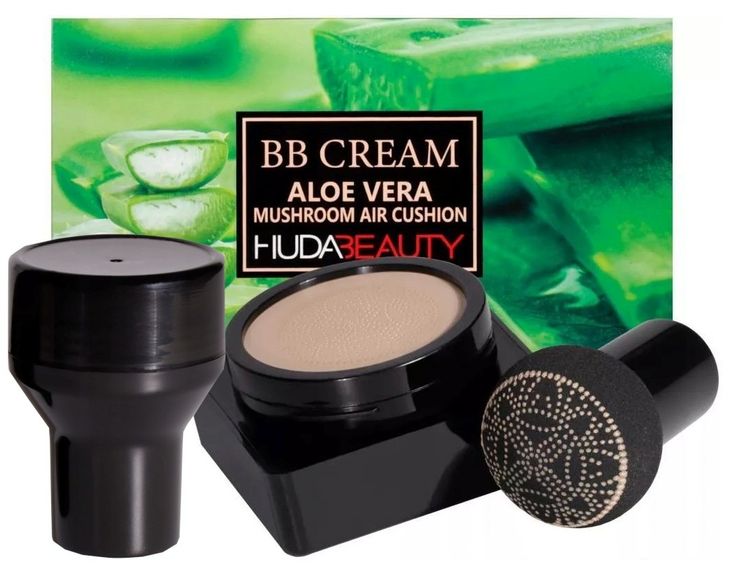 ﻿HUDA BEAUTY BB CREAM - PODKŁAD POD MAKIJAŻ ALOE VERA + GRZYBEK