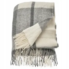 ikea-myrull-pled-koc-jasnoszary-krata-welna-130x170-cm