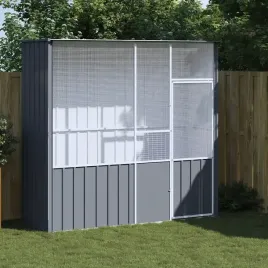 vidaxl-woliera-antracytowa-215x78x200-cm-galwanizowana-stal