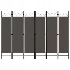 vidaxl-parawan-6-panelowy-antracytowy-240-x-180-cm