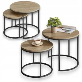 stolik-kawowy-okragly-x2-zestaw-2w1-sztuki-komplet-stoliki-salon-dab-sonoma