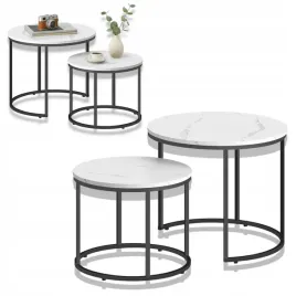 stoliki-kawowe-x2-zestaw-2-sztuki-marmurowe-stolik-marmur-salon-czarne-nogi