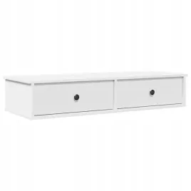 polka-scienna-z-szufladami-biala-100x375x19