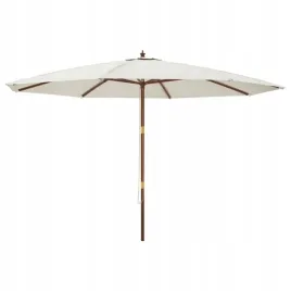 parasol-ogrodowy-na-drewnianym-slupku-piaskowy