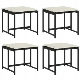 stolki-ogrodowe-z-poduszkami-4-szt-czarne-pol