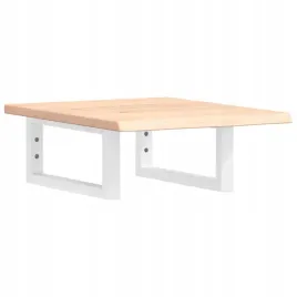 polka-scienna-pod-umywalke-stal-i-lite-drewno-debowe