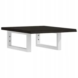 polka-scienna-pod-umywalke-stal-i-lite-drewno-debowe