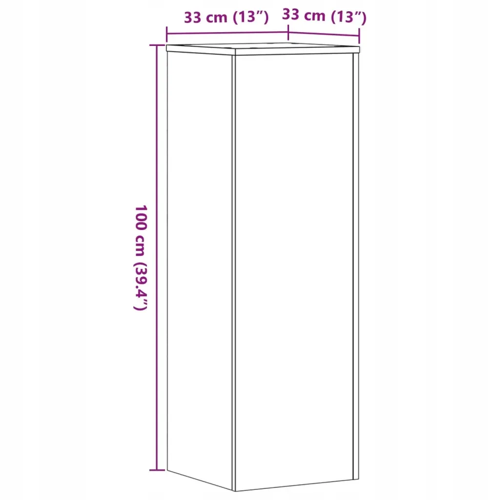 stojak-na-rosliny-bialy-33x33x100-cm-stan-nowy