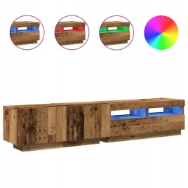szafka-pod-tv-z-oswietleniem-led-stare-drewno-200x35x40-cm