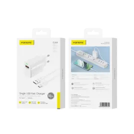 foneng-ladowarka-sieciowa-eu64-18w-1xusb-qc3-0-kabel-usb-c-bialy