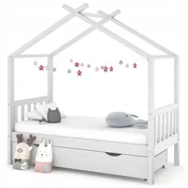 vidaxl-rama-lozka-dzieciecego-z-szuflada-biala-sosnowa-80x160-cm