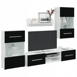 vidaxl-5-el-zestaw-mebli-tv-z-led-czarny