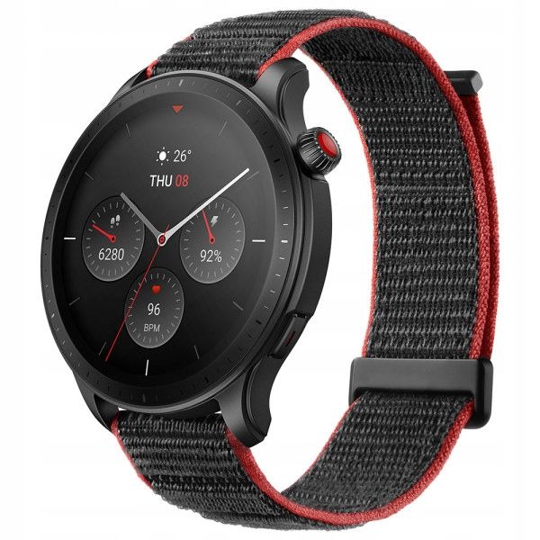 Smartwatch Amazfit GTR 4 Racetrack Grey Szary-Zdjęcie-0