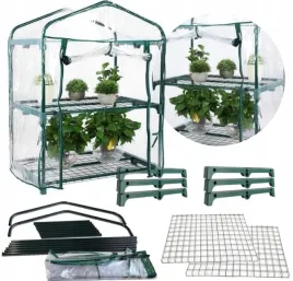 mini-szklarnia-balkonowa-zielnik-foliak-2-polki-95cm-wysoka-metalowe-rurki
