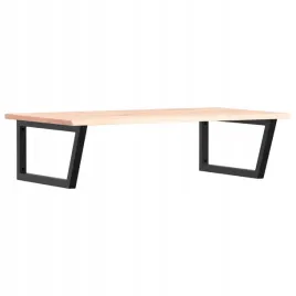 polka-scienna-pod-umywalke-stal-i-lite-drewno-debowe