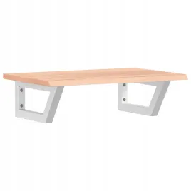 polka-scienna-pod-umywalke-stal-i-lite-drewno-debowe