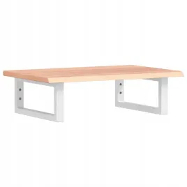 polka-scienna-pod-umywalke-stal-i-lite-drewno-debowe