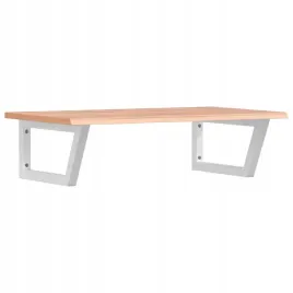 polka-scienna-pod-umywalke-stal-i-lite-drewno-debowe