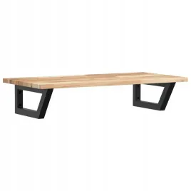 polka-scienna-pod-umywalke-stal-i-lite-drewno-akacjowe
