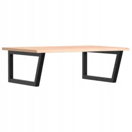 polka-scienna-pod-umywalke-stal-i-lite-drewno-debowe