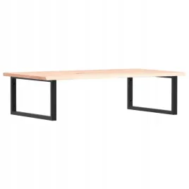 polka-scienna-pod-umywalke-stal-i-lite-drewno-debowe