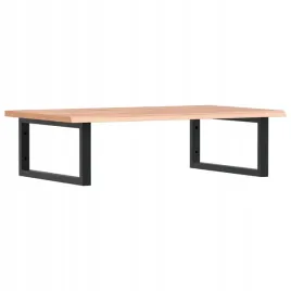 polka-scienna-pod-umywalke-stal-i-lite-drewno-debowe